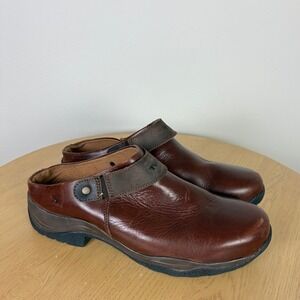 Tuffa Carlow Clog Equestrian Shoe Women's 10 Leather Comfort Support Outdoor